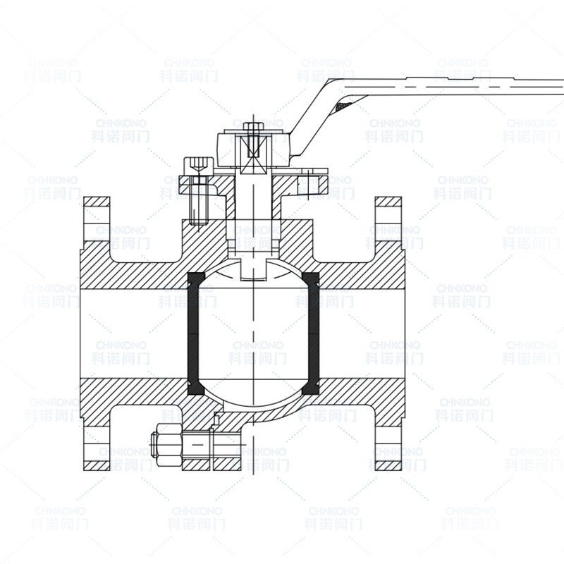软密封锻钢（模锻）法兰球阀