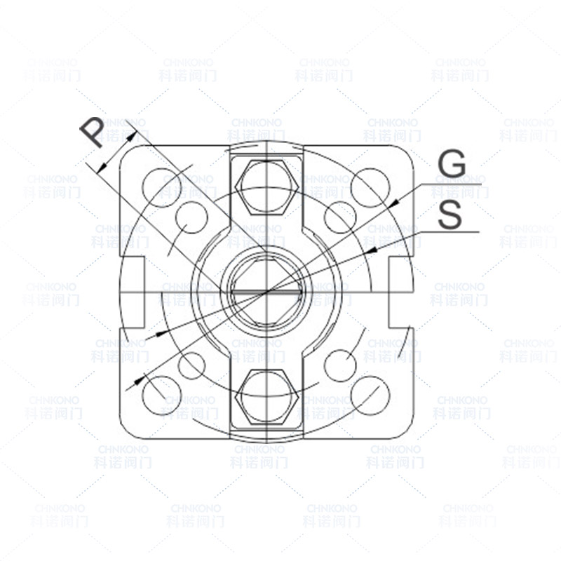 国标加高颈法兰球阀
