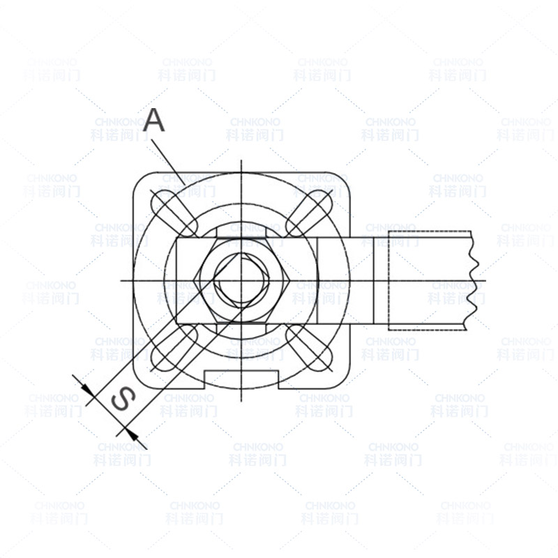 高平台意大利式对夹球阀