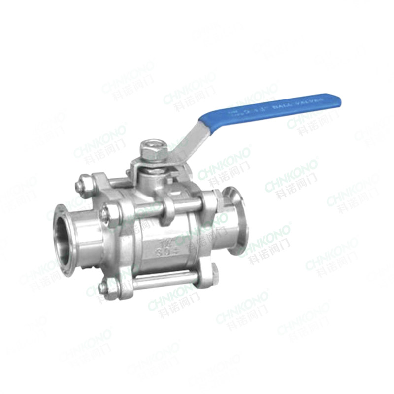 三片式快装球阀